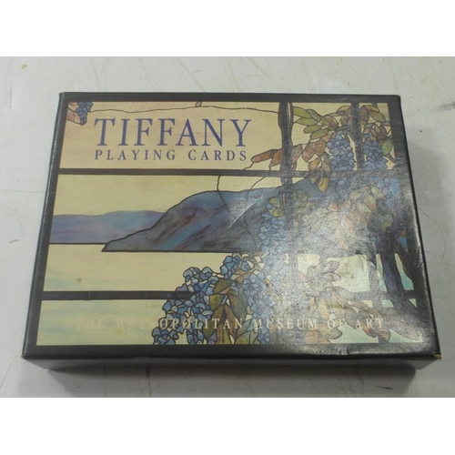 287 - Two Sets of Sealed Tiffany Playing Cards