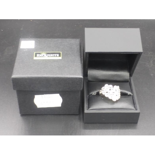 290 - Silver 925 Ring (Size N) in Presentation Box