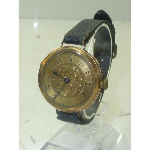 292 - Cuivre 51384 Wrist Watch Marked K9 (Possibly Gold no Guarantee to Authenticity)