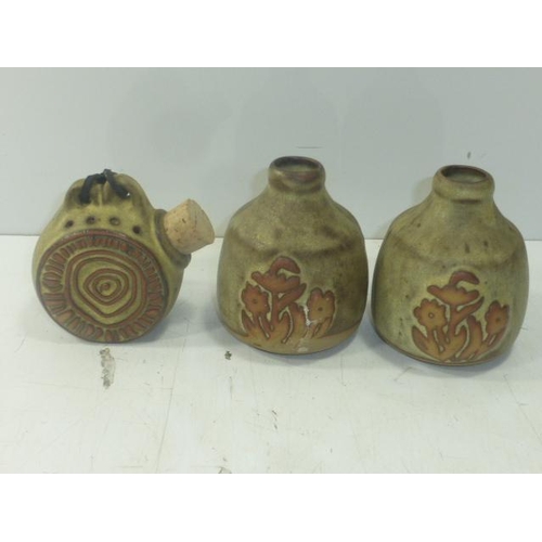 293 - Three Pieces of Tremar Cornish Studio Pottery