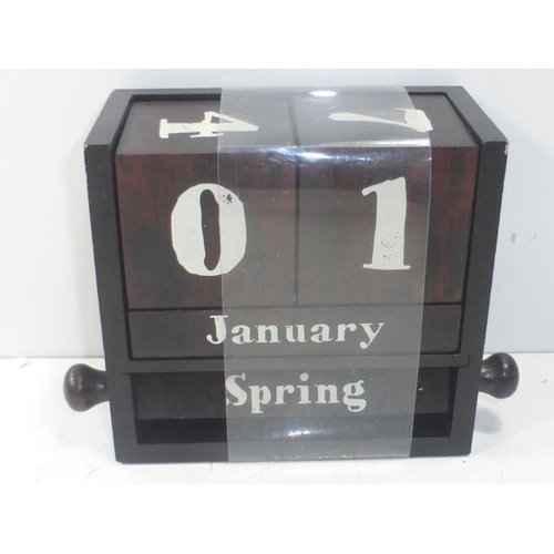 296 - Wooden Perpetual Calendar