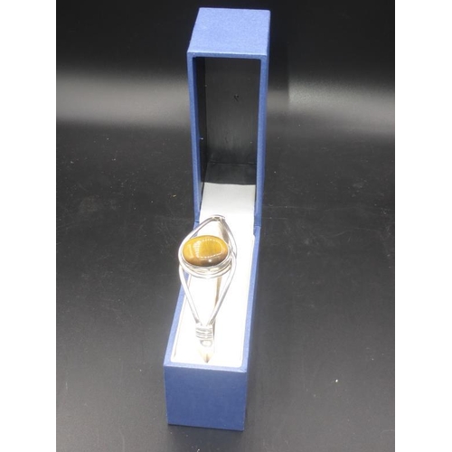 309 - Silver 925 Tigers Eye Bracelet in Presentation Box