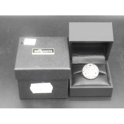 315 - Silver 925 Ring (Size Q) in Presentation Box