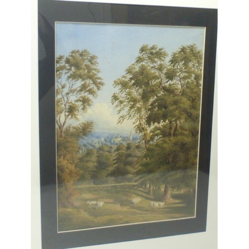 324 - English School Late 19th Century Watercolor Framed and Glazed) 330mm x 250mm