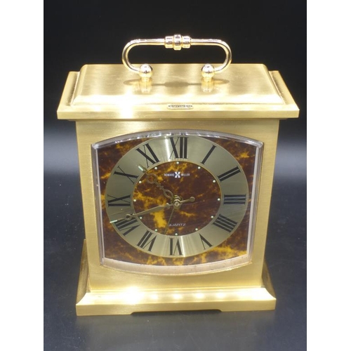 328 - Howard Miller Brass Mantle Clock