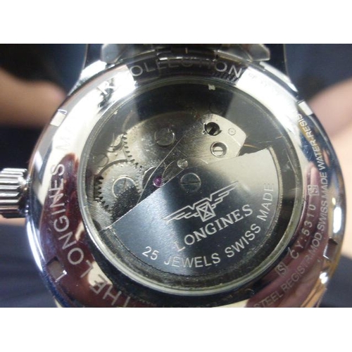 334 - Replica Longines Automatic Womens Wrist Watch