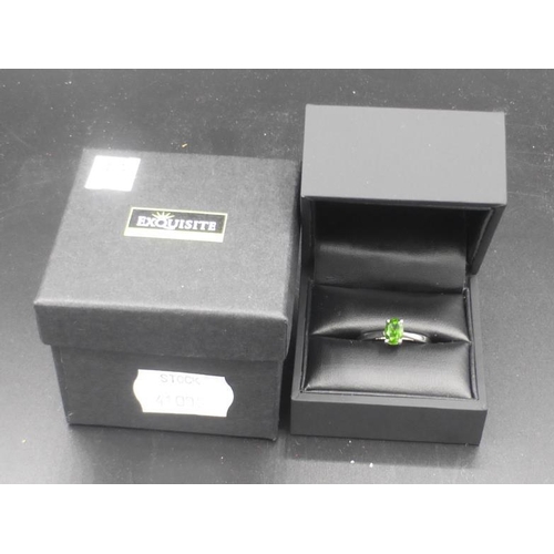 336 - Silver 925 Ring (Size O) In Presentation Box