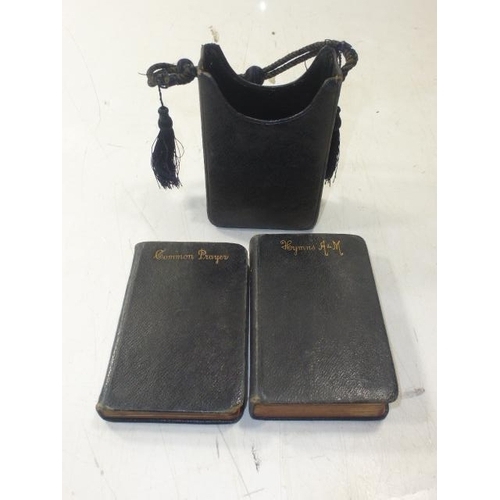 312 - Victorian Hymn and Common Prayer Book in Case