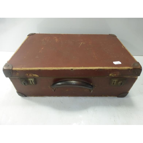 44 - Small Vintage Case to contain ephemera and more