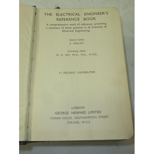 84 - Electrical engineer's reference book molloy say ninth edition 1958