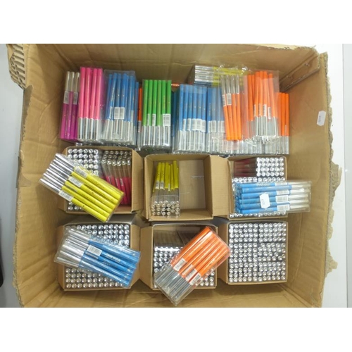 113 - A Huge Selection of Coloured Eye Pencils, Brand New in Retail Packs