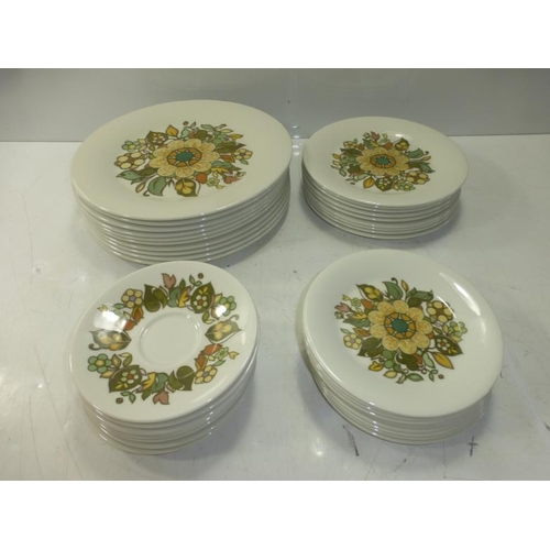 132 - Large Selection of Mainly Royal Doulton Forest Flower Plates