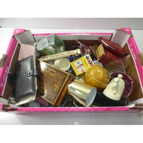 164 - Mixed Lot Including Jewellery Box, Lurpack Toast Rack, Thimbles and Lots More