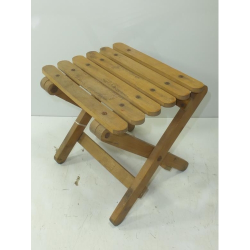 174 - Folding miniature stool