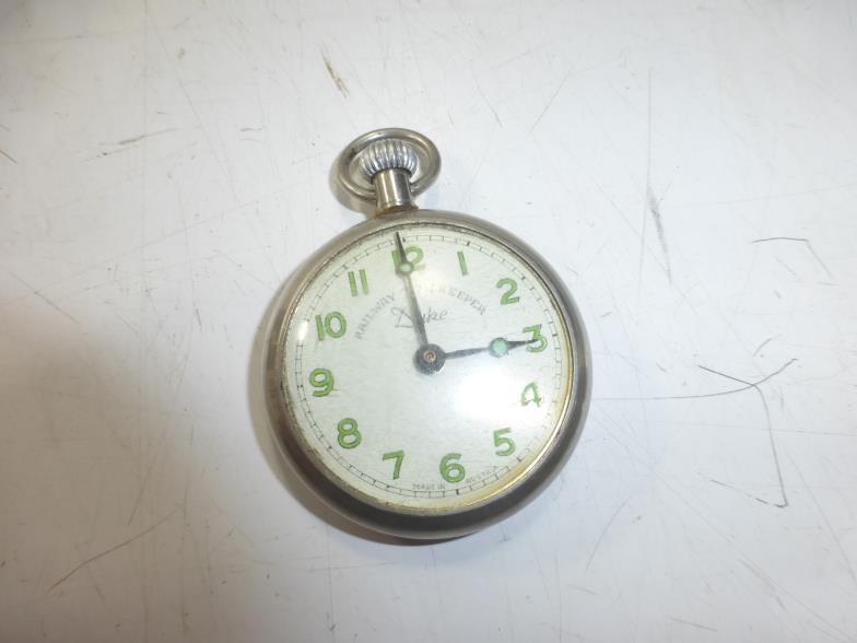 Duke railway timekeeper pocket watch sale