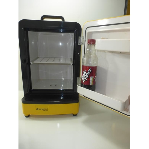 62 - Purpleline Dual Voltage Table Top Fridge (Working)