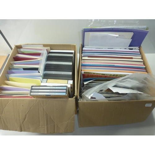 209 - Two Boxes Including a Large Quantity of Craft Material's including Instructional DVD's