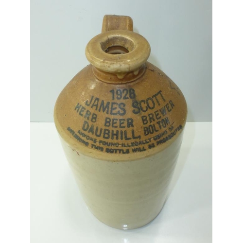 225 - James scott herb beer brewer Daubhill, Bolton dating 1928