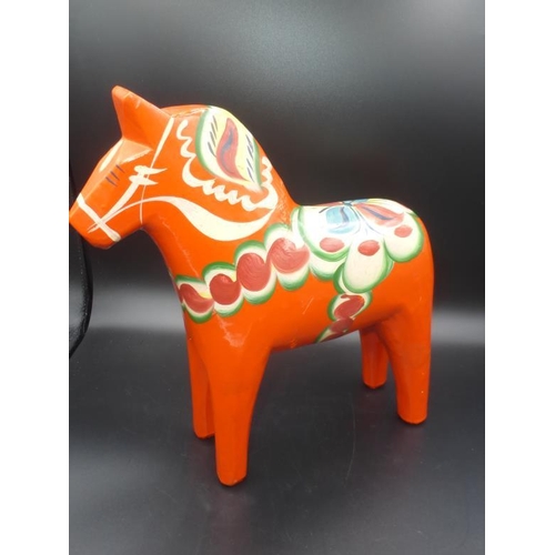 229 - Nils Olsson Swedish Designed Dala Horse (4