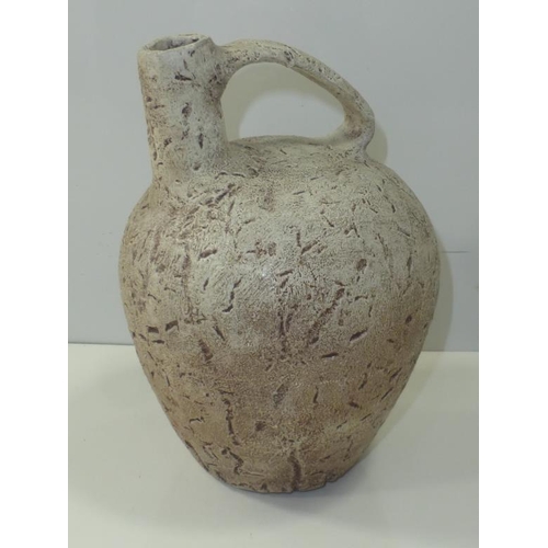 232 - Studio Pottery Antique Style Jug (19cm)