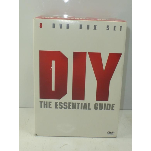 643 - An 8 DVD box set of DIY The Essential Guide featuring Brickwork , Central Heating , Home Security,  ... 