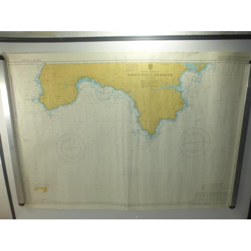 128 - Collection of Admiralty Charts and other