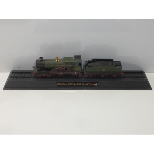 199 - Selection of 5 Model trains Mounted on track including Mallard and More