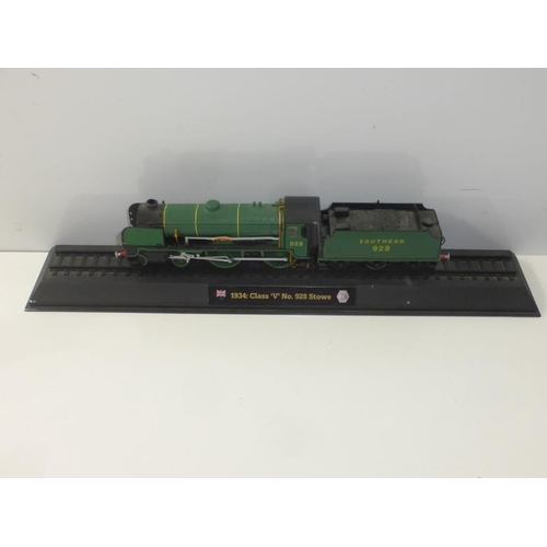 199 - Selection of 5 Model trains Mounted on track including Mallard and More