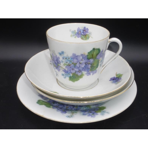 215 - Twenty Four Piece Victoria Fine China Tea Set