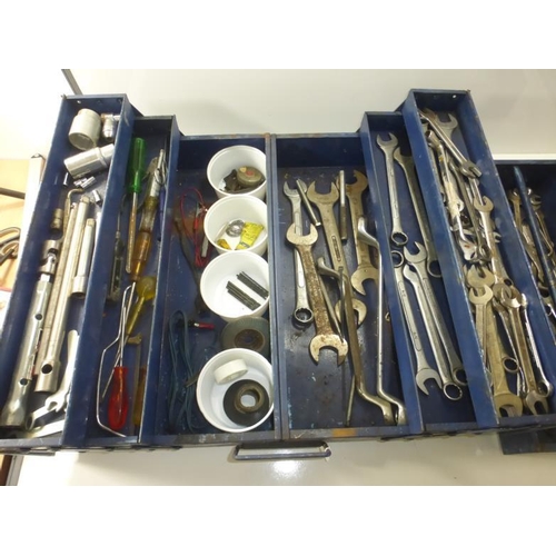 515 - Talco Cantilever Tool Trolley complete with Contents Including a Large Selection of Spanners