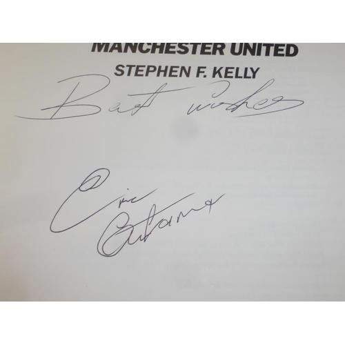 277 - Hard Back Copy of Back Page United Signed by Eric Cantona