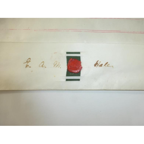 286 - Antique Indenture Dating from 1896 complete with Stamps and Seal's (Relating to Property in Clithero... 