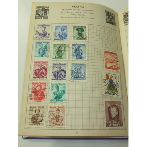 298 - Stamp Album, Penny Reds and Stamp holder with stamps