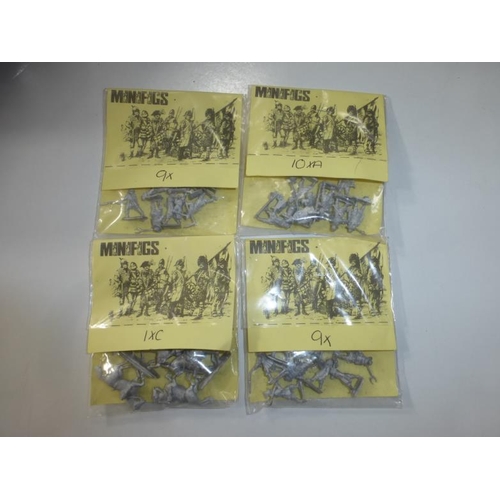 303 - Selection of Scale Model Soldiers from The Minifigs Range featuring Civil War Soldiers