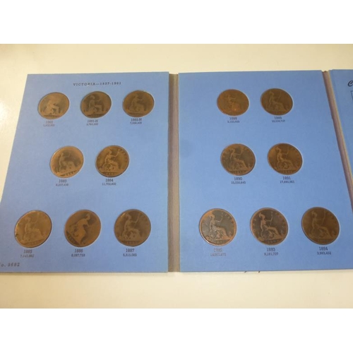 309 - The Great British Pennies Collection dating from 1881 to 1901