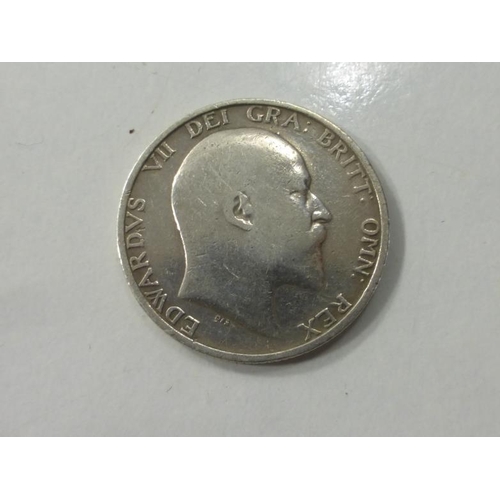 326 - Edward VII Silver 1907 Shilling