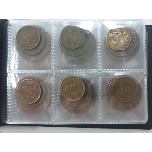 393 - Folder of Various Coins