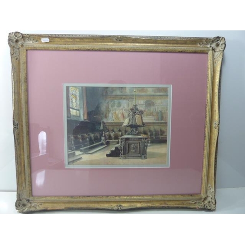 547 - Gilt Framed and Glazed Classical Print (28