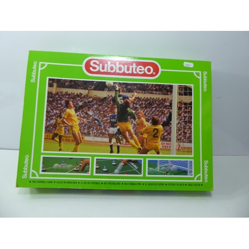 158 - Boxed Subbuteo Game complete