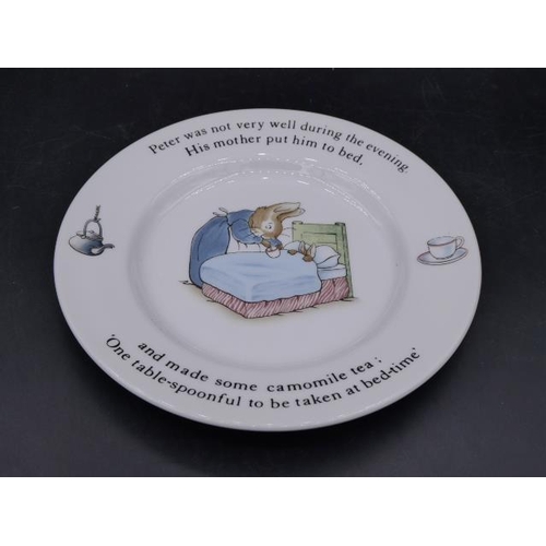 76 - Wedgwood - Peter Rabbit Original 3 Pce Set  Plate 18cm Bowl & Mug