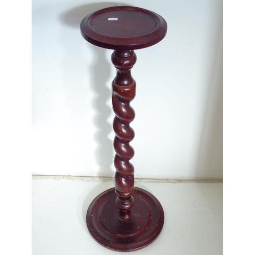 126 - Dark Wooden Plant Stand