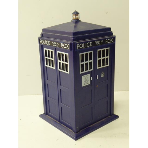 156 - Battery Operated Dr Who Tardis Police Call Box