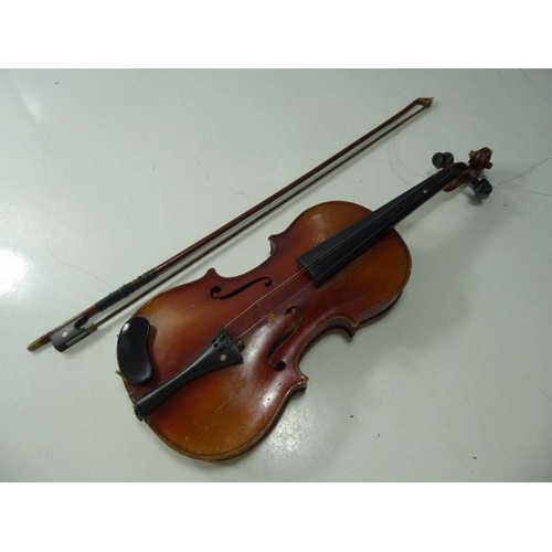 209 - Violin Complete with Case, and Bow