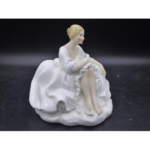 278 - Royal Doulton figure of sitting lady entitled Joanne