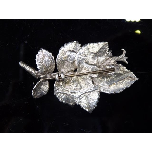 327 - Hallmarked Silver Brooch