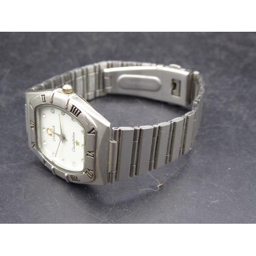 377 - Two Watches marked Omega Constellation and Tag Heur Professional (Unauthenticated)