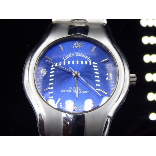 396 - Louis Valentin Quartz Water Resistant Watch