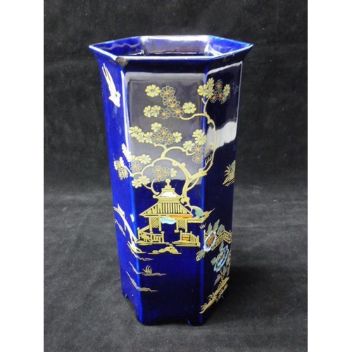 508 - Two Bursley ware Chinese themed Vases