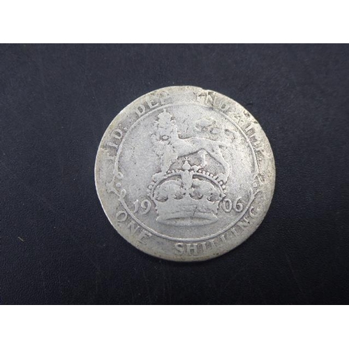 412 - Edward VII 1906 Silver Shilling