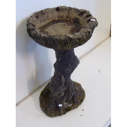 535 - Concrete Bird Bath Height 2FT